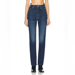 MOTHER High Waisted Rider Shift Sneak Jeans Size 24